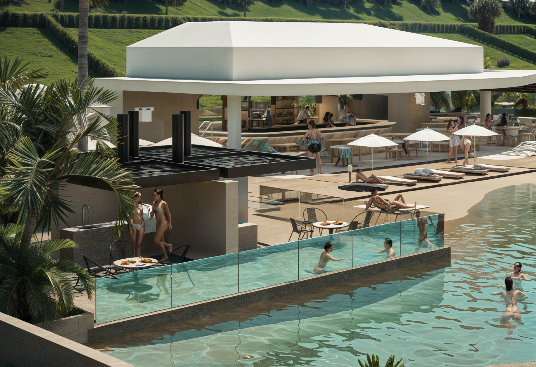VISTA AXO PISCINA CASA CLUB